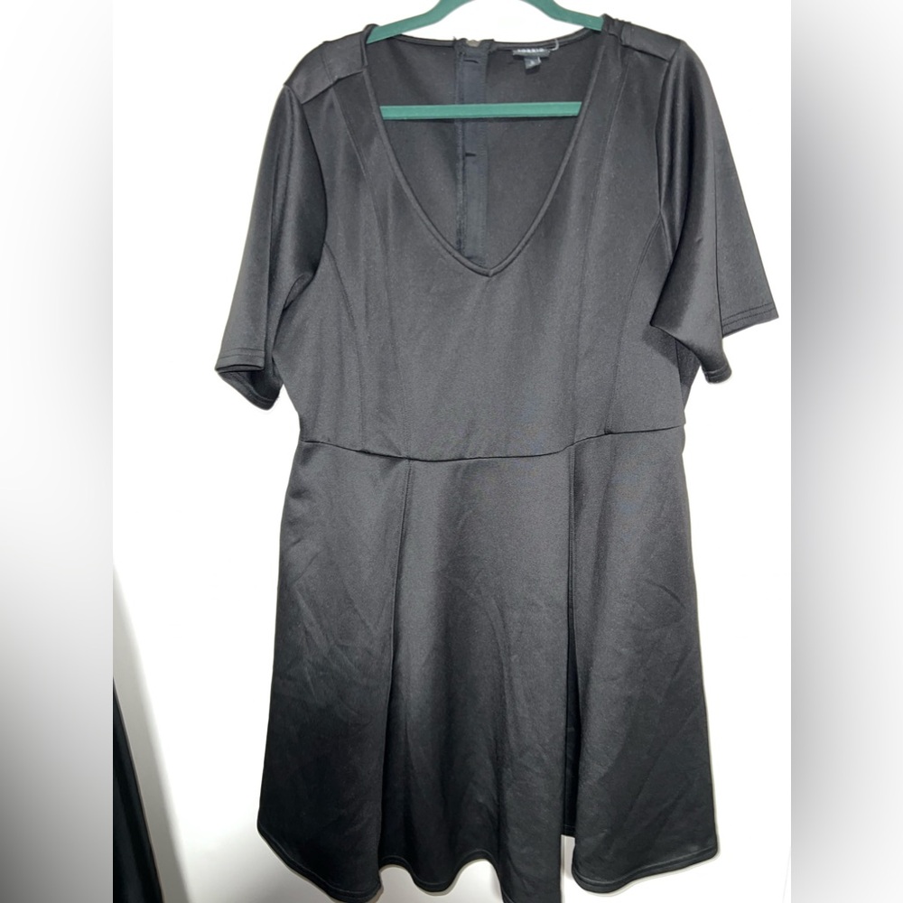 Torrid black skater dress